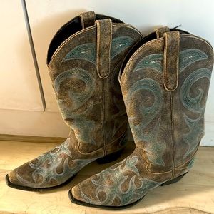 Lane boots - only worn once. I wore on my wedding day.